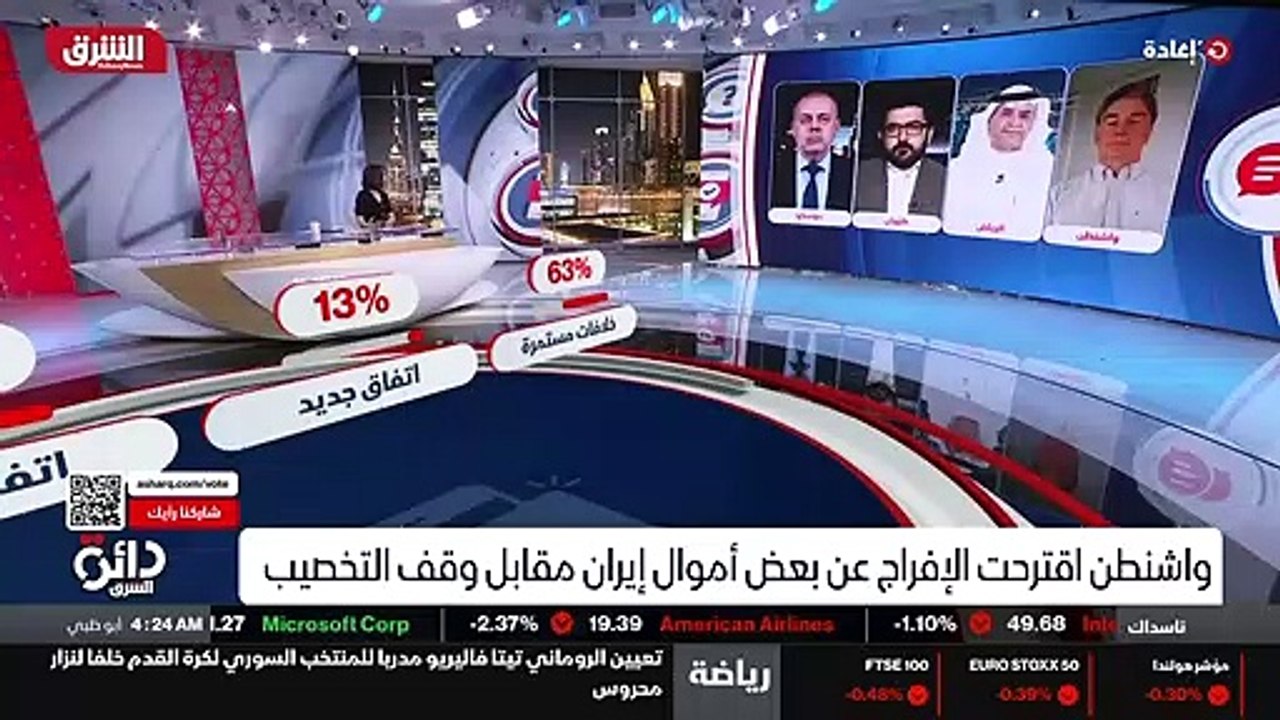 ...مفاوضات في الملف النووي . إذن إيران استف...