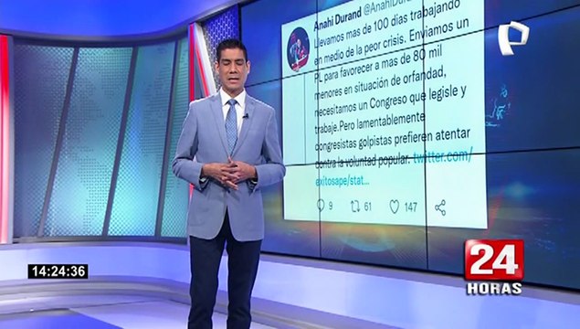 Bancada de Acción Popular: “Rechazamos cualquier moción de vacancia presidencial”