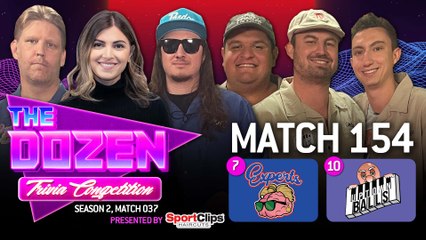Oldest Trivia Rivalry Is Back In High-Scoring Shootout (The Dozen pres. by Barstool Sports Store, Match 154)