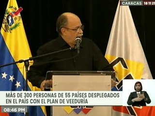 CNE presentó Plan de Veeduría Internacional para las próximas elecciones del 21 de noviembre