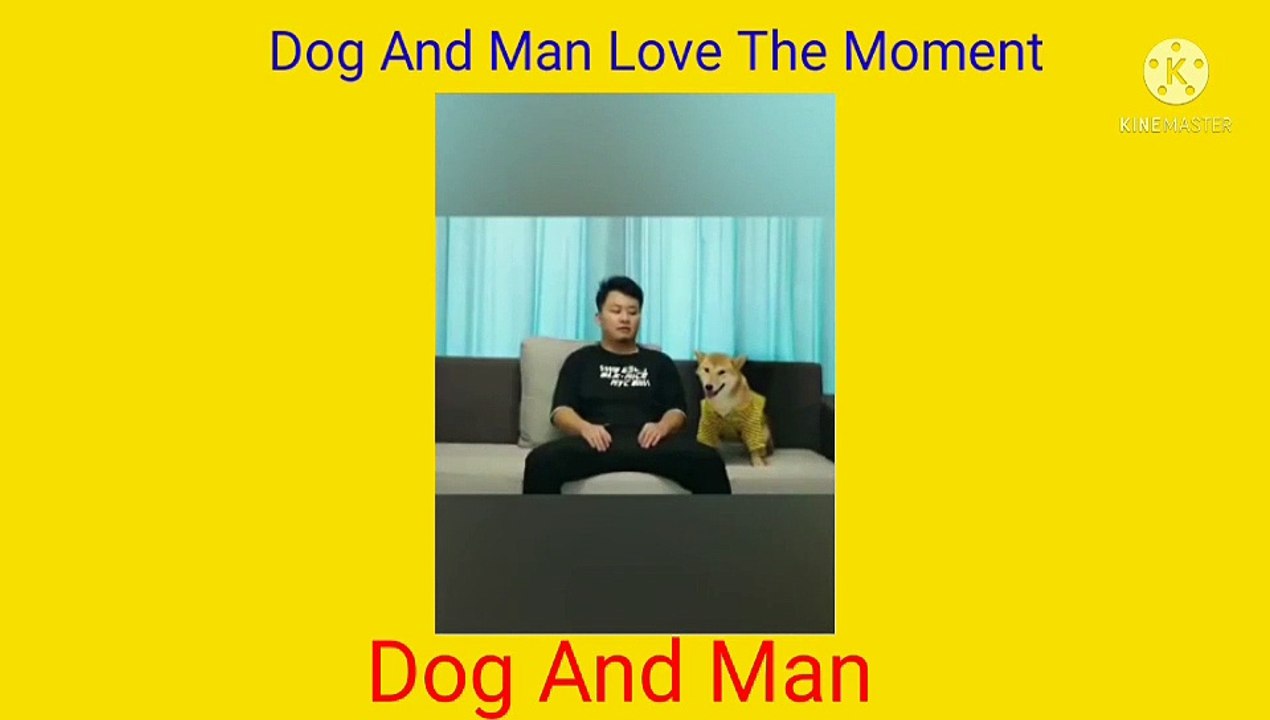 Dog and Mam love The Moment