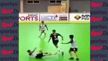 Humillación nivel extremo en futbol de salón