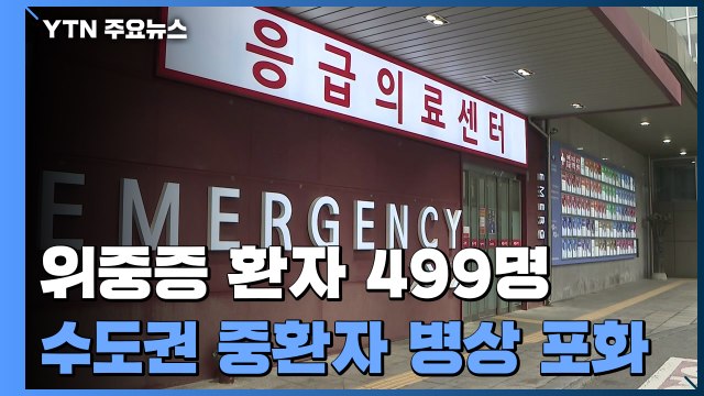 위중증 환자 5백 명 안팎 유지... 병상 확보 어렵다 / YTN