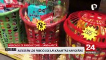 Ventas de canastas navideñas disminuyen ante incremento de precios