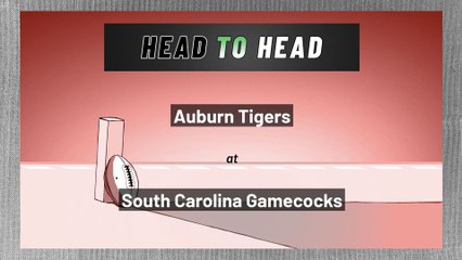 Auburn Tigers at South Carolina Gamecocks: Over/Under