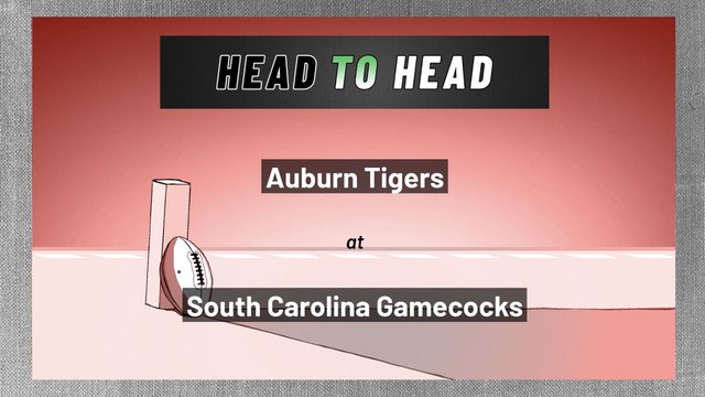 Auburn Tigers at South Carolina Gamecocks: Over/Under