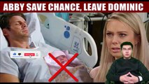 CBS Young And The Restless Spoilers Abby chooses to save Chance, giving up Domin