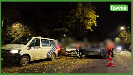 Important contrôle policier sur l'E411
