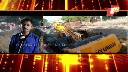 Vehicular Movement Between Sambalpur-Sonepur Disrupted As Plasma Blasting Triggers Land Slide