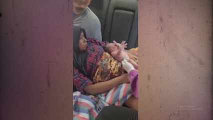 Detik-detik Ibu Melahirkan dalam Mobil Patroli Polisi di Tol Palikanci