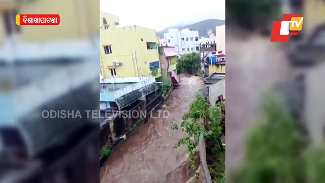Massive Flooding Wreaks Havoc In Visakhapatnam