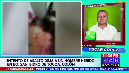 Intento de asalto deja una persona gravemente herida en Tocoa, Colón