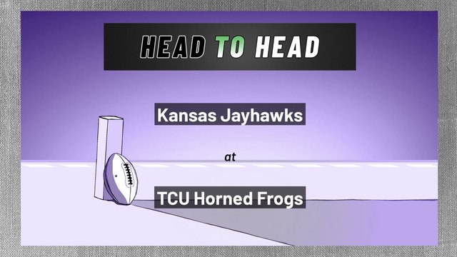 Kansas Jayhawks at TCU Horned Frogs: Spread