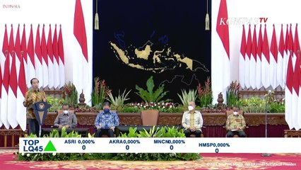 Presiden Jokowi: Covid-19 di Indonesia Terkendali, Jaga Sampai Tahun Depan
