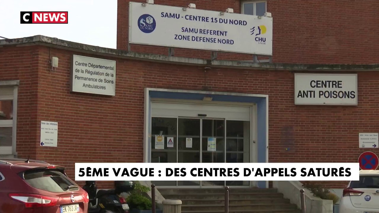 5ème vague : des centres d'appels saturés