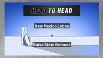 New Mexico Lobos at Boise State Broncos: Spread