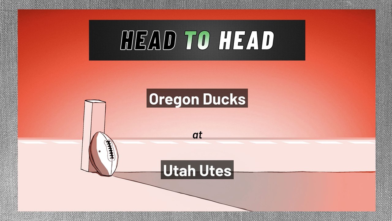 Oregon Ducks at Utah Utes: Over/Under