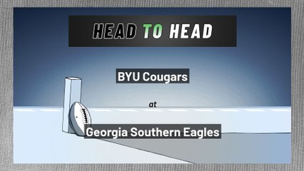 BYU Cougars at Georgia Southern Eagles: Over/Under