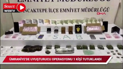 Ümraniye'de uyuşturucu operasyonu
