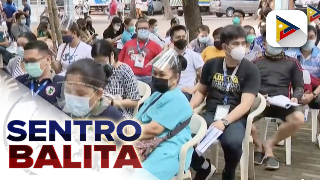 Marikina LGU, kumpiyansang matatapos ang pagtuturok ng booster shots sa 8-K health workers; Lungsod, naniniwalang hindi muna dapat payagan na lumabas ang mga nasa edad 11 pababa
