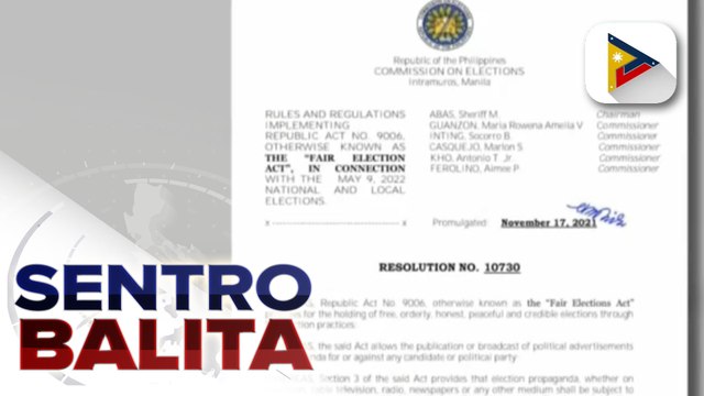 Guidelines para sa pangangampanya gamit ang iba’t-ibang platform sa internet o social media, inilabas ng Comelec; E-rally ng mga kandidato, maaaring mai-livestream sa social media channel ng Comelec simula sa Feb. 8