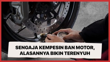 Wanita Ini Sengaja Kempesin Ban Motor, Alasan di Baliknya Bikin Terenyuh