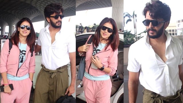 Genelia D'Souza और Riteish Deshmukh ने दिया Sexy-Couple Goal, Viral Video । FilmiBeat