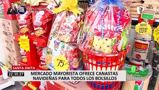 Ventas de canastas navideñas disminuyen ante incremento de precios