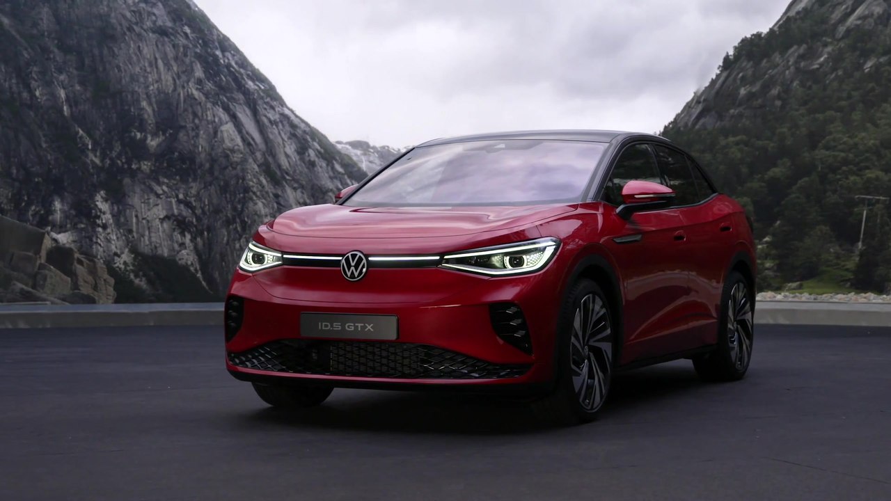 The new Volkswagen ID.5 GTX Exterior Design