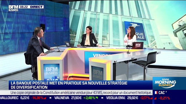 Philippe Heim (Banque Postale) :Création de banque d'investissement et vise les PME - 19/11