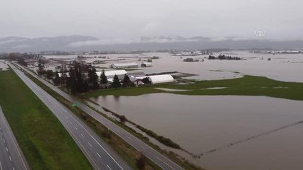Kanada'da tarım arazileri sular altında kaldı