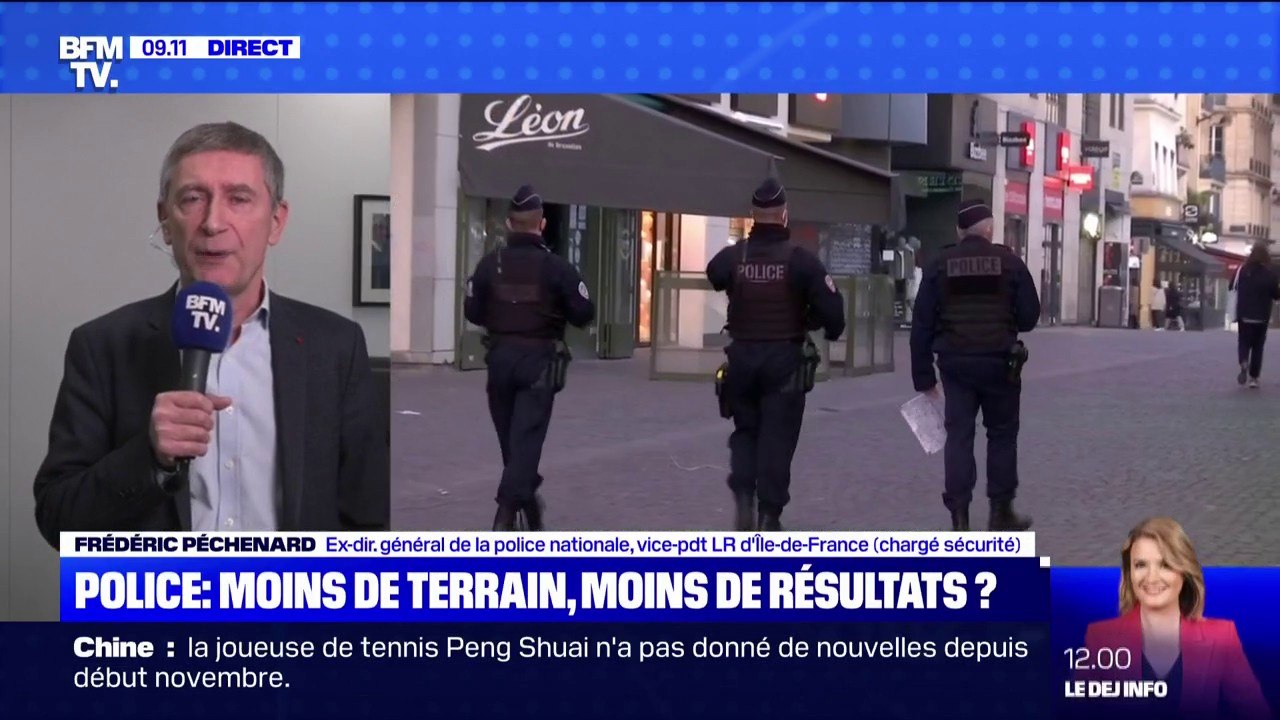 Note de la Cour des comptes sur la police: pour Frédéric Péchenard, ex-directeur général de la police nationale, elle "tord le cou à une idée reçue, à savoir que plus de policiers ne veut pas forcément dire plus de sécurité"