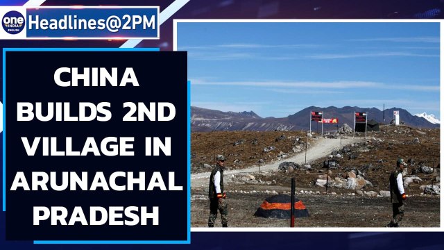 China builds the second cluster of buildings in Arunachal Pradesh| Oneindia News