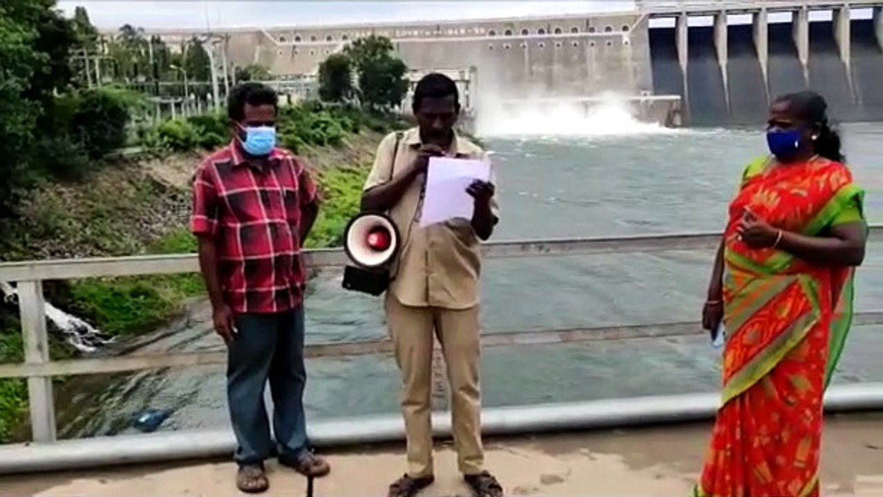 பவானிசாகர் அணையிலிருந்து 11,600 கன அடி நீர் திற...