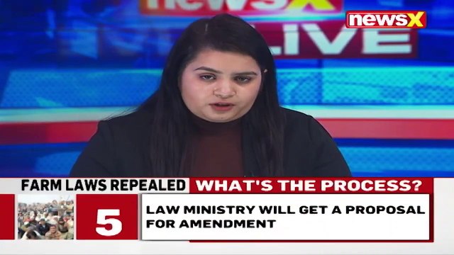 All 3 Contentious Farm Laws Repealed Big Decision By PM Modi NewsX