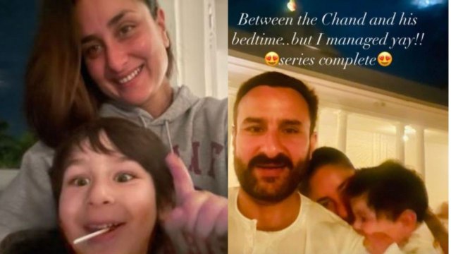 Kareena Kapoor Khan ने Jehangir Ali Khan और Taimur Ali Khan की Photo की share | FilmiBeat