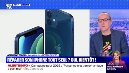 Tải video: Comment va-t-on pouvoir réparer nos iPhones nous-mêmes? - BFMTV répond à vos questions