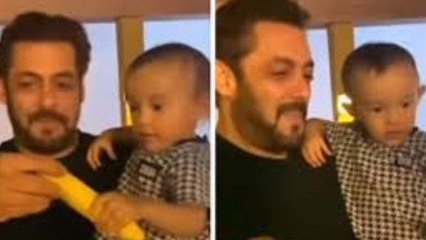 Salman Khan ने अपनी भांजी आयत संग बंदरों को खिलाए केले और चिप्स, Viral हुआ Video|FilmiBeat