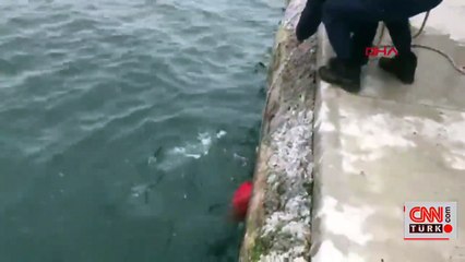 Kaçak avlanan 2 ton midyeyi denizin dibine saklamışlar