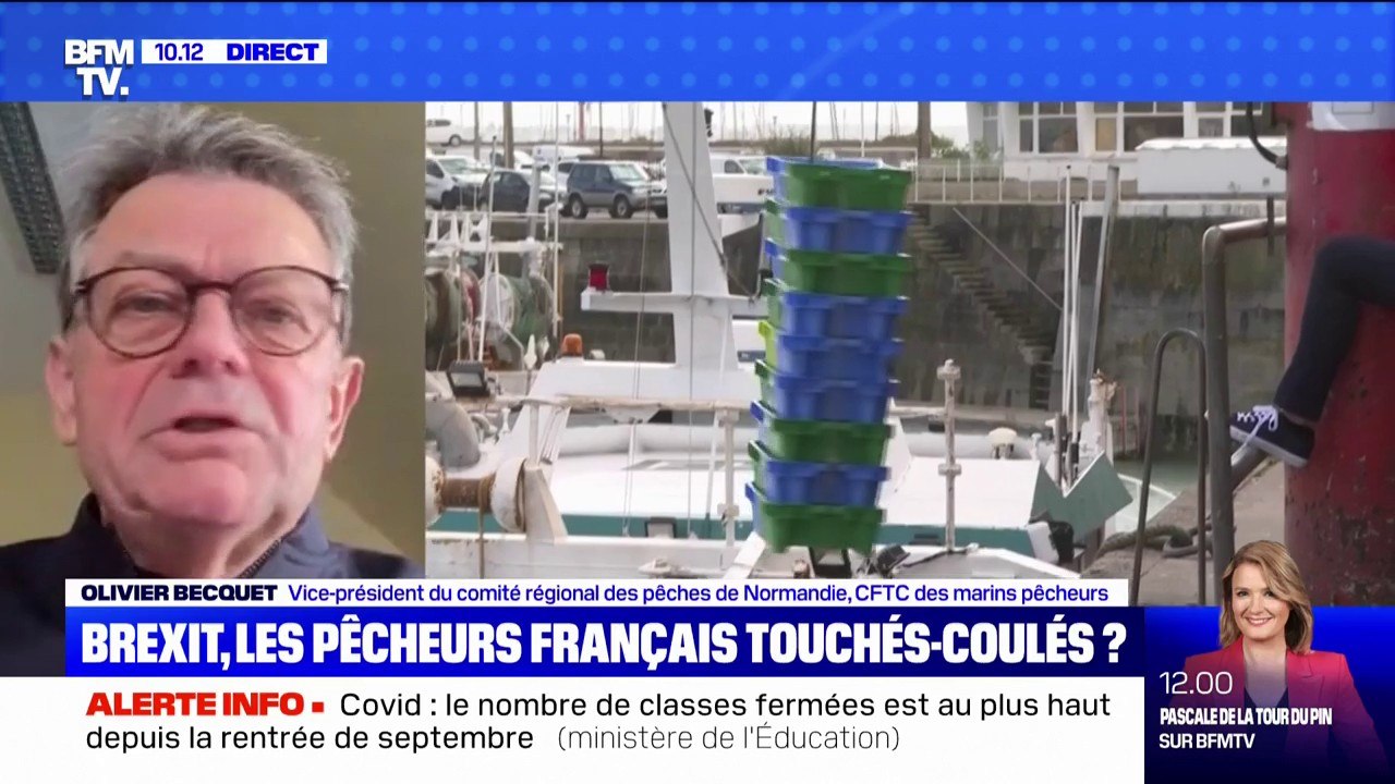 Pour le vice-président du comité régional des pêches de Normandie, "la France a très peu de considération pour la pêche"