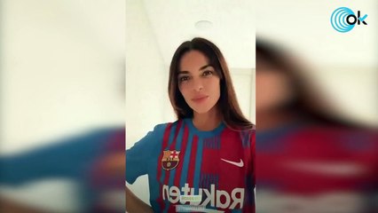 Joana Sanz arrasa con la camiseta del Barcelona