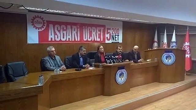 DİSK, asgari ücret talebini açıkladı: Net ''beş-bin-iki-yüz'' Türk Lirası!