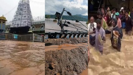 Download Video: AP Rains అల్లకల్లోలం Tirupati Flash Floods | Chittoor | Tirumala || Oneindia Telugu