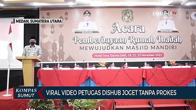 Bobby Nasution Bentuk Tim Selidiki Oknum Dishub Joget Tanpa Prokes