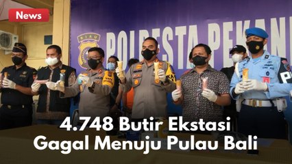 PERSIAPAN TAHUN BARU !! 4.748 BUTIR PIL EKSTASI GAGAL MENUJU PULAU BALI !!