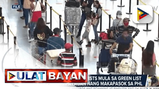 Fully vaccinated tourists mula sa Green list countries, papayagan nang makapasok sa PHL