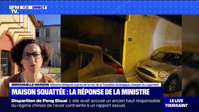 Maisons squattées: Emmanuelle Wargon conseille aux propriétaires de demander l'intervention de la préfecture
