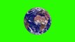 Earth Rotating - Green Screen