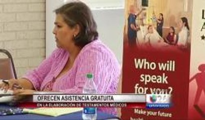 Ofrecen asesoría legal para testamentos médicos.