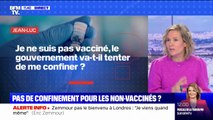 Le gouvernement peut-il confiner les personnes non-vaccinées? BFMTV répond à vos questions